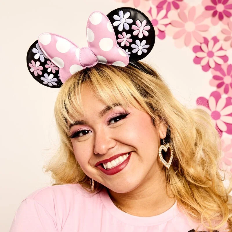 【Loungefly】Minnie Mouse Floral Rock The Dots Ear Headband Amazon.com: Loungefly Disney Minnie Floral Rock The Dots
